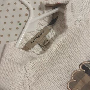 Baby Burberry Sweater 18M